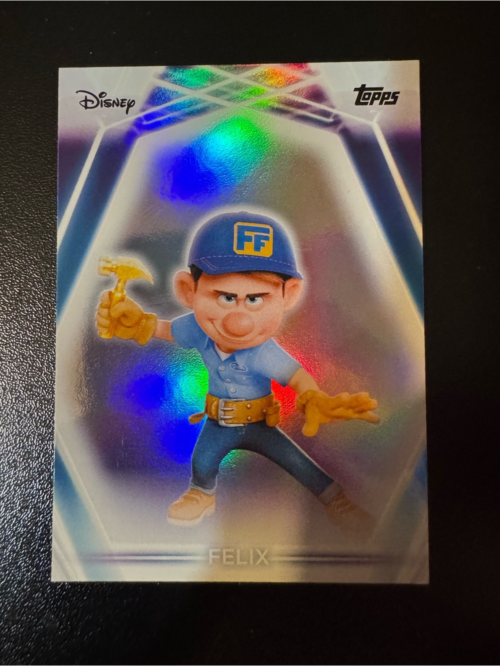 Topps 2026 Disney Neon Felix Trading Card - Foil